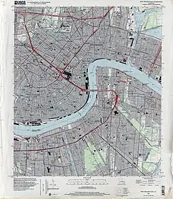 Jackson Square (New Orleans) is located in East New Orleans