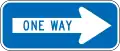 One-way traffic (pointing right)