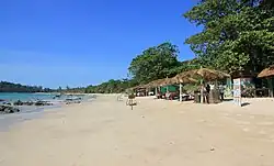 Ngapali Beach in Rakhine state
