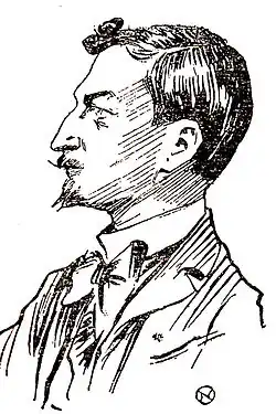 Petică, as sketched by Nicolae Petrescu-Găină