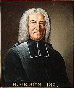 The academician Nicolas Gédoyn (1677-1744), teacher of rhetoric.[242]