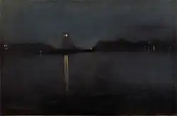 Nocturne by James Abbott McNeill Whistler, c. 1870−1877