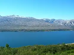 Middle part seen from the south