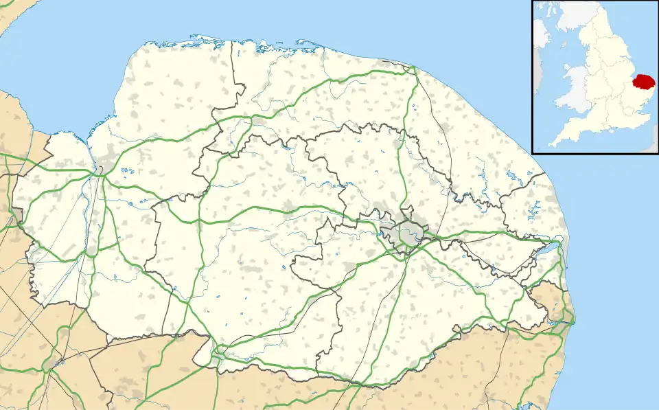 Old Buckenham is located in Norfolk