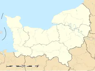 Falaise is located in Normandy