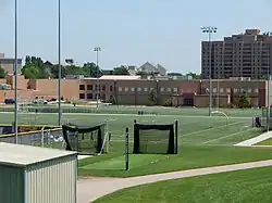 Football practice fields