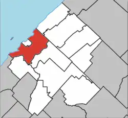 Location within Les Basques RCM