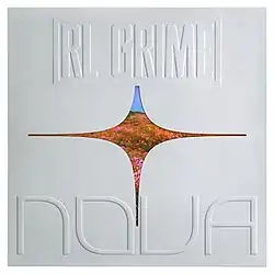 The cover image features a white background with a four-pointed star in the centre, with an image of a star included within. The album's artist and title are listed on the top and bottom respectively.