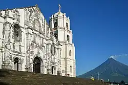 Our Lady of the Gate Parish Church (1773) Daraga, Philippines. Part of the so called Earthquake Baroque
