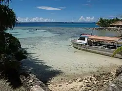 Nukunonu Lagoon in Tokelau