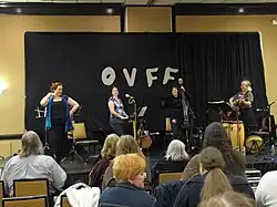 The band at Ohio Valley Filk Fest 2012.