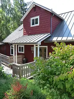 The Farmhouse, the operations building