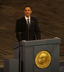 Barack Obama speaking