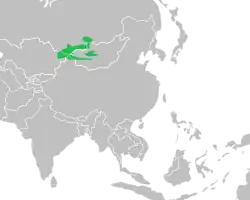 Map of range