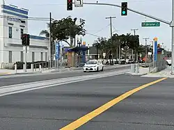 Bristol Street station platforms