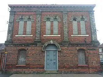 Oddfellows Hall, Queens Street side