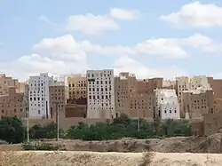 View of Old Walled City of Shibam