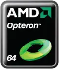 AMD Opteron logo as of 2008