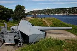 28 cm gun at Oscarsborg Fortress