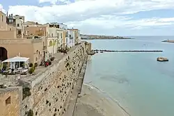 Otranto seen from the castle