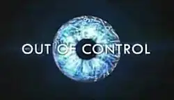 An image with a circular object, over a dark blue background. The show title is displayed on the center of the image.