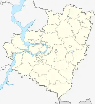 Syzran is located in Samara Oblast