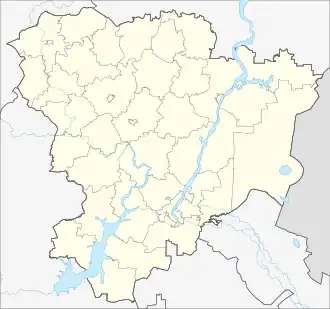 Perelazovsky is located in Volgograd Oblast
