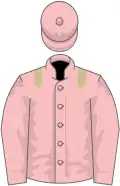 Pink, beige epaulettes