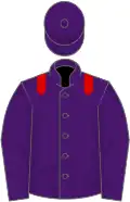 Purple, red epaulets