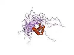 1wj7: Solution structure of RSGI RUH-015, a UBA domain from mouse cDNA
