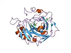 1zge: carbonic anhydrase II in complex with p-Sulfonamido-o,o'-dichloroaniline as sulfonamide inhibitor