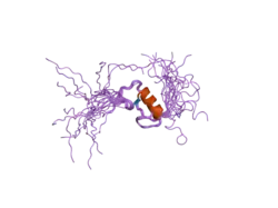 2djb: Solution structure of the RING domain of the human Polycomb group RING finger protein 6