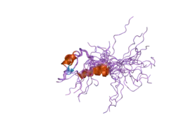 2dl6: Solution structure of the first BRK domain from human chromodomain-helicase-DNA-binding protein 8