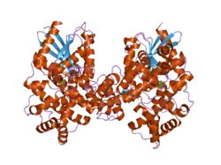 2ode: Crystal structure of the heterodimeric complex of human RGS8 and activated Gi alpha 3