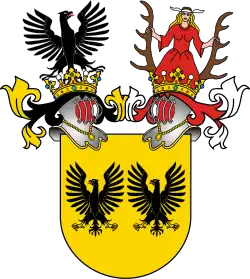 Coat of arms of Counts Ostroróg