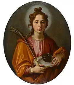 Saint Justa by Francisco Pacheco