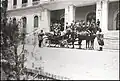 Mehmed V arrives in Selânik (Thessaloniki), Ottoman Empire, 1909.