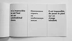 Lucid Between Bouts of Sanity, artist's manifesto, English, Russian, French, published 1996