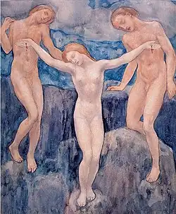 Pain, illustration for The Prophet by Kahlil Gibran (1923)