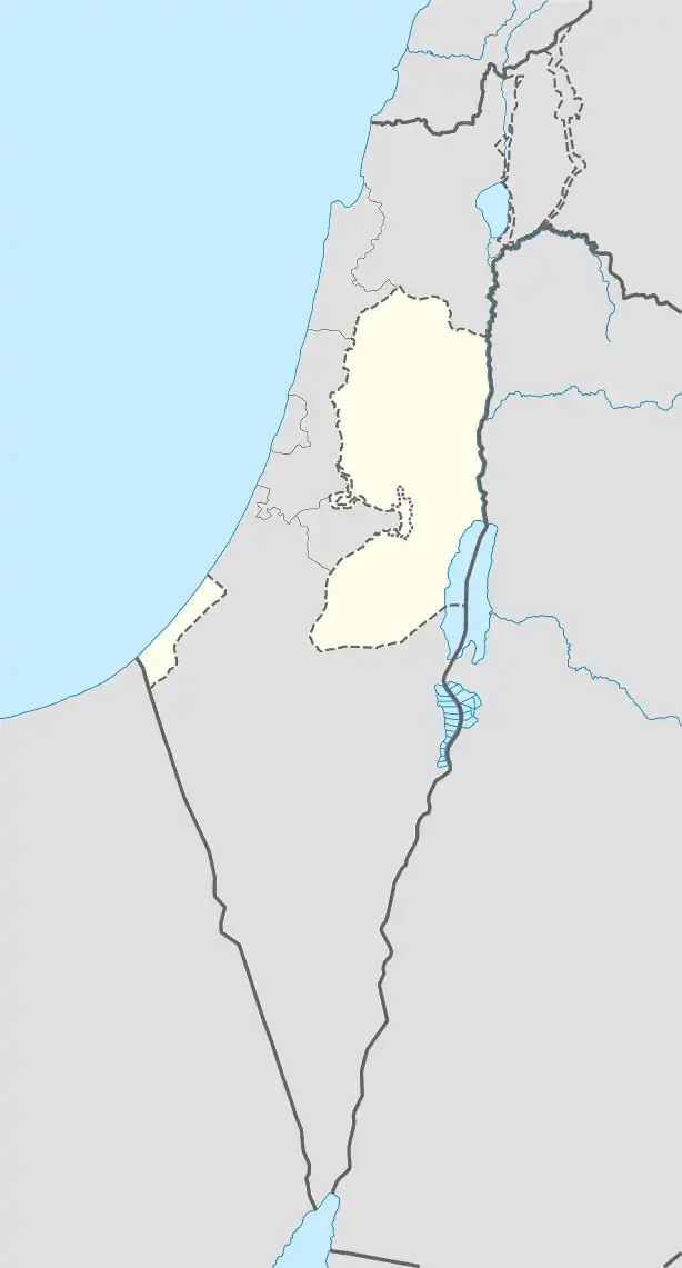 Ramallah is located in Palestine