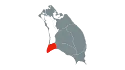 Location of Palmetto