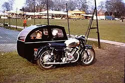 Model 120 with Watsonian double adult sidecar