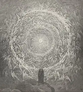 Illustration for Paradiso (of The Divine Comedy) by Gustave Doré