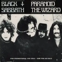 2000 UK promotional reissue picture sleeve featuring the original B-side, "The Wizard".[6][a]