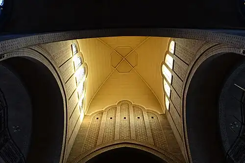 Interior of the spire