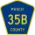County Road 35B marker