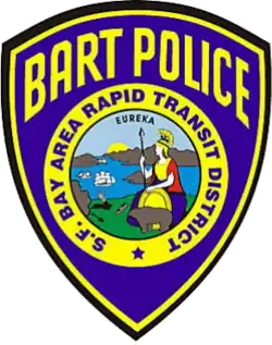 Former patch of the BART Police Department