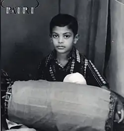 Patri at the age of 7