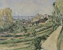 Paul Cézanne: Dorf und Meer bei l’Estaque Sammlung Rosengart, Luzern