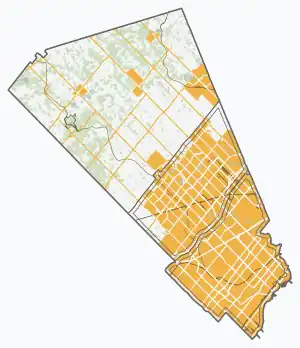 Mississauga is located in Regional Municipality of Peel
